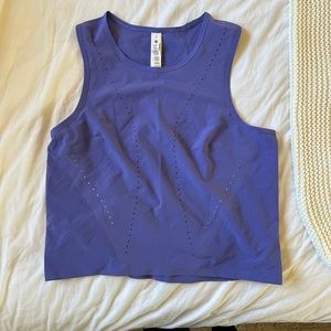 Lululemon Swift Ventilated Running Tank Top - cropped